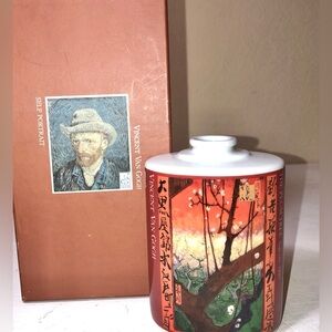 Vincent Van Gogh The Plum Tree Ceramic Diffuser Bottle,Small Vase,pet/smoke free